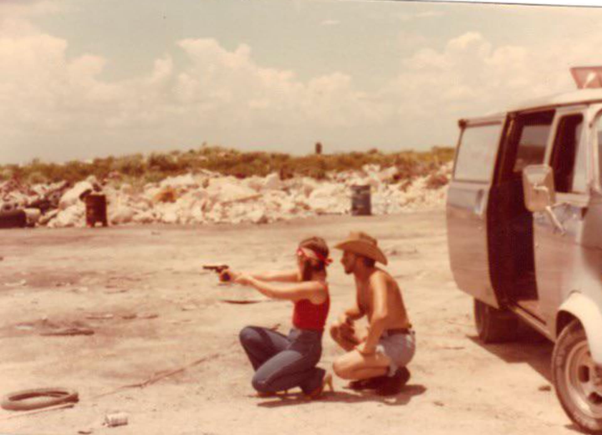 “Mom and dad in Miami, 1970 somethin.”